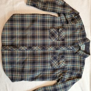 Outdoor exchange quilted liner flannel shirt-jacket
